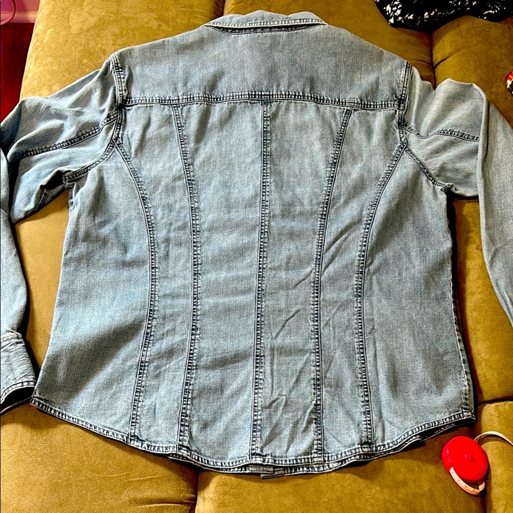 J. Jill Denim Shirt - Picture 7 of 11